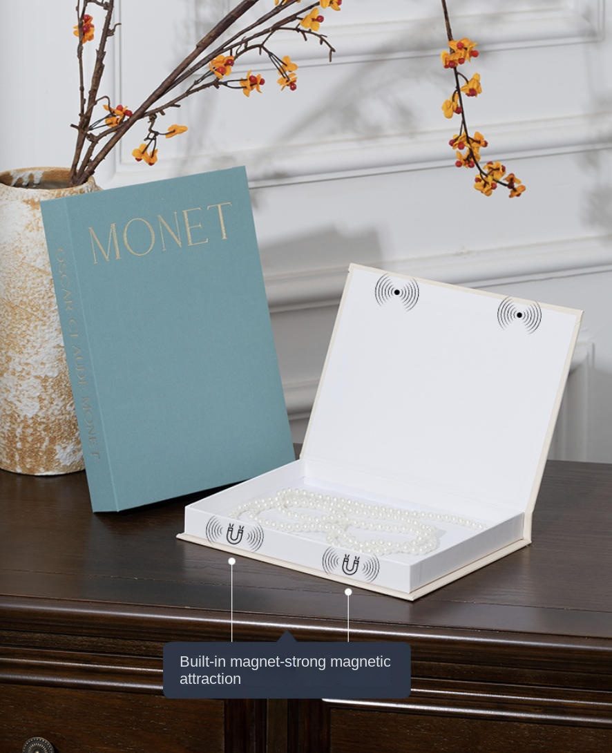 Aesthetic Decorative Book Set of 2 - Faux Coffee Table Books for Home Staging